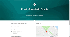 Desktop Screenshot of moschinski.de
